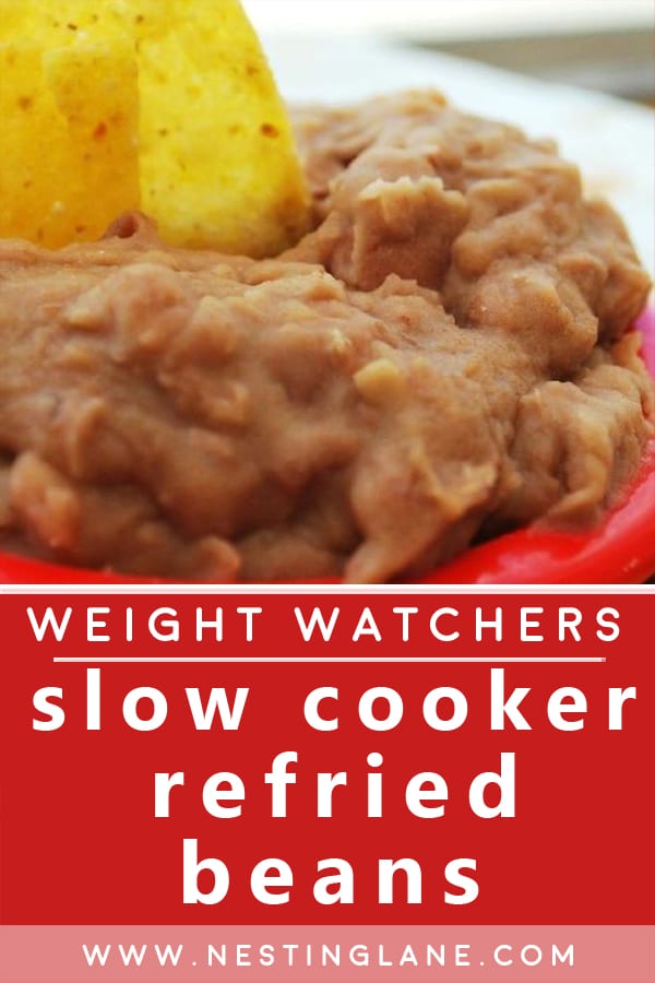 Weight Watchers Slow Cooker Refried Beans Recipe.