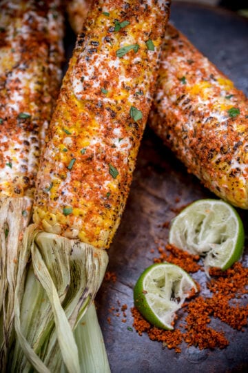 Weight Watchers Grilled Mexican Street Corn - Elote