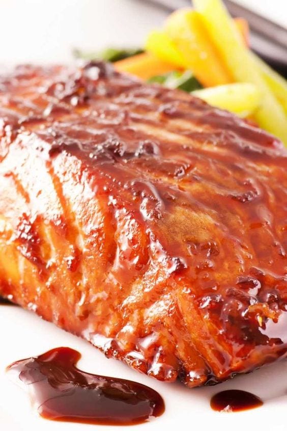 Weight Watchers Grilled Teriyaki Salmon - Nesting Lane