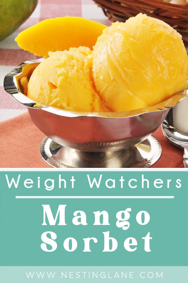 Weight Watchers Mango Sorbet 