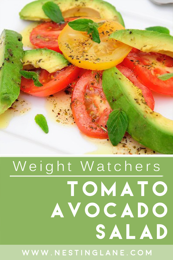 Weight Watchers Tomato and Avocado Salad 