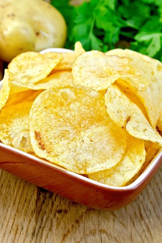 Weight Watchers Homemade Potato Chips - Nesting Lane