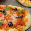 Closeup up of Weight Watchers Pita Pizza