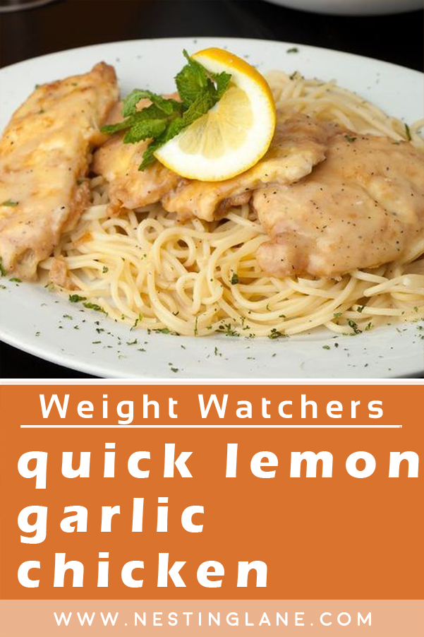 Weight Watchers Quick Garlic Lemon Chicken 