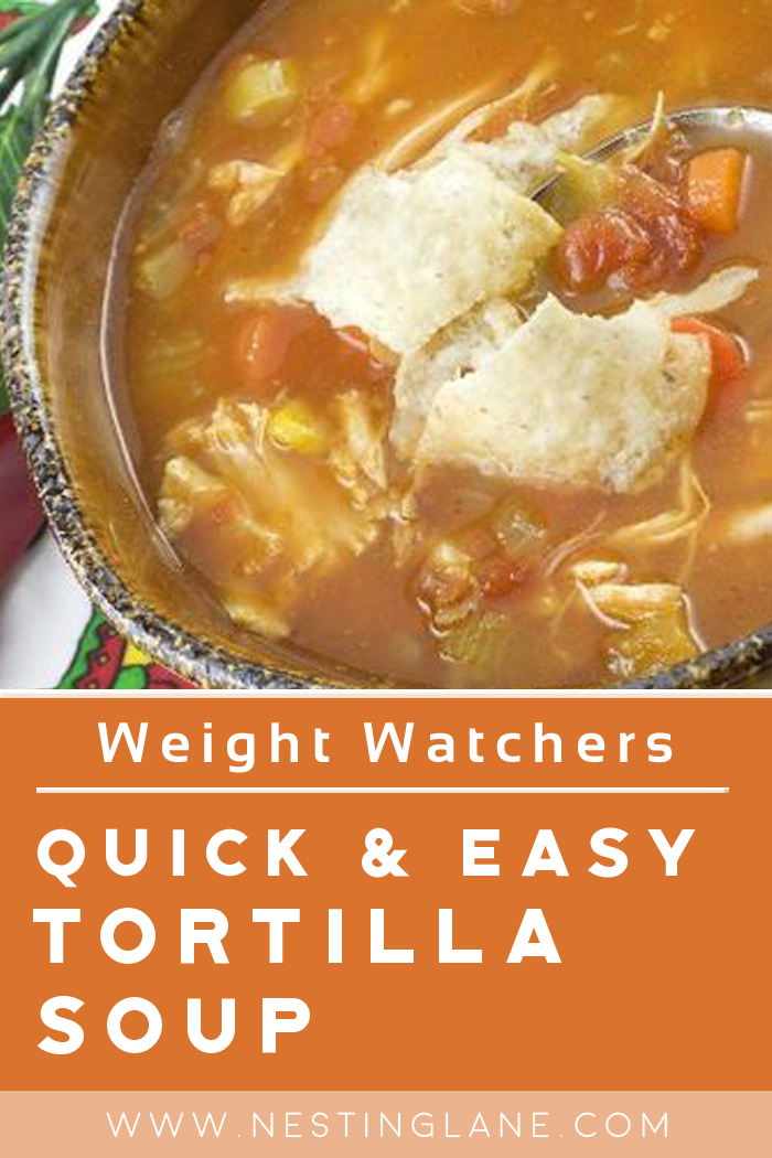 Weight Watchers Quick and Easy Tortilla Soup Graphic