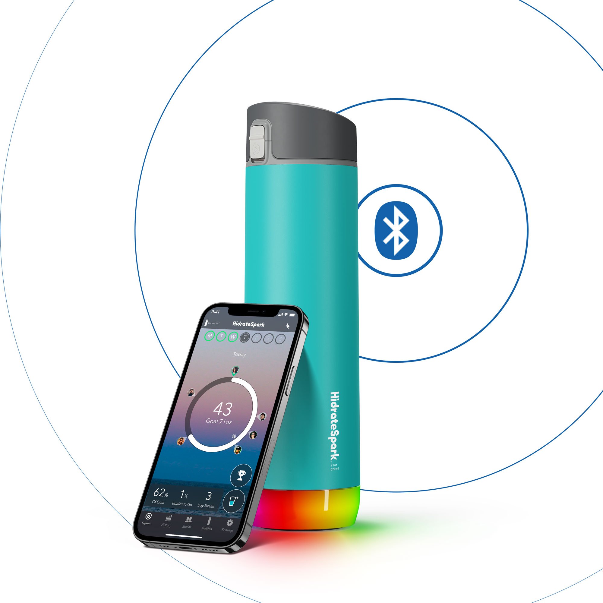 HidrateSpark PRO smart water bottle