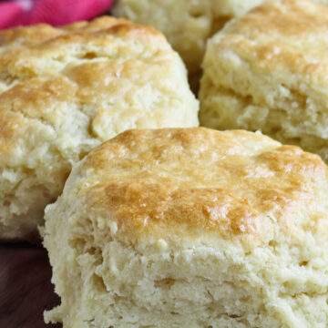 Closeup of Southern Biscuits.