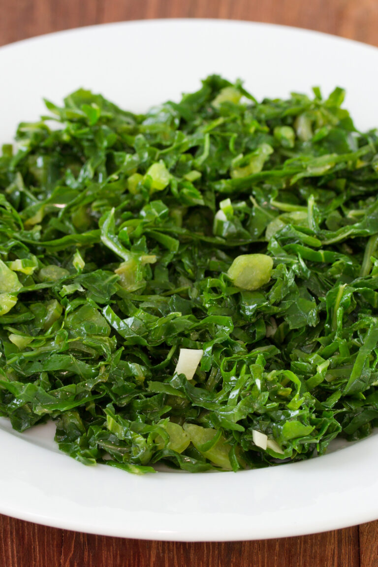 Weight Watchers Lemon Garlic Kale Nesting Lane