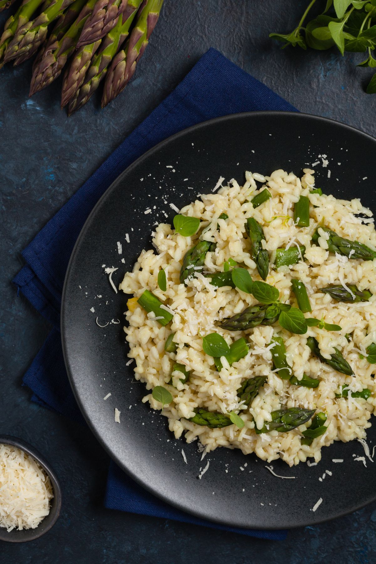 Asparagus risotto recipe