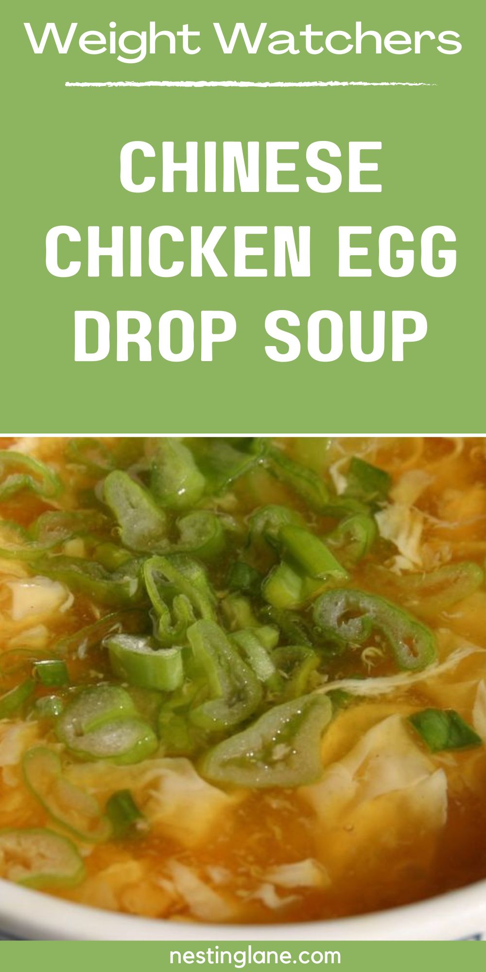 Chicken Egg Drop Soup graphic.