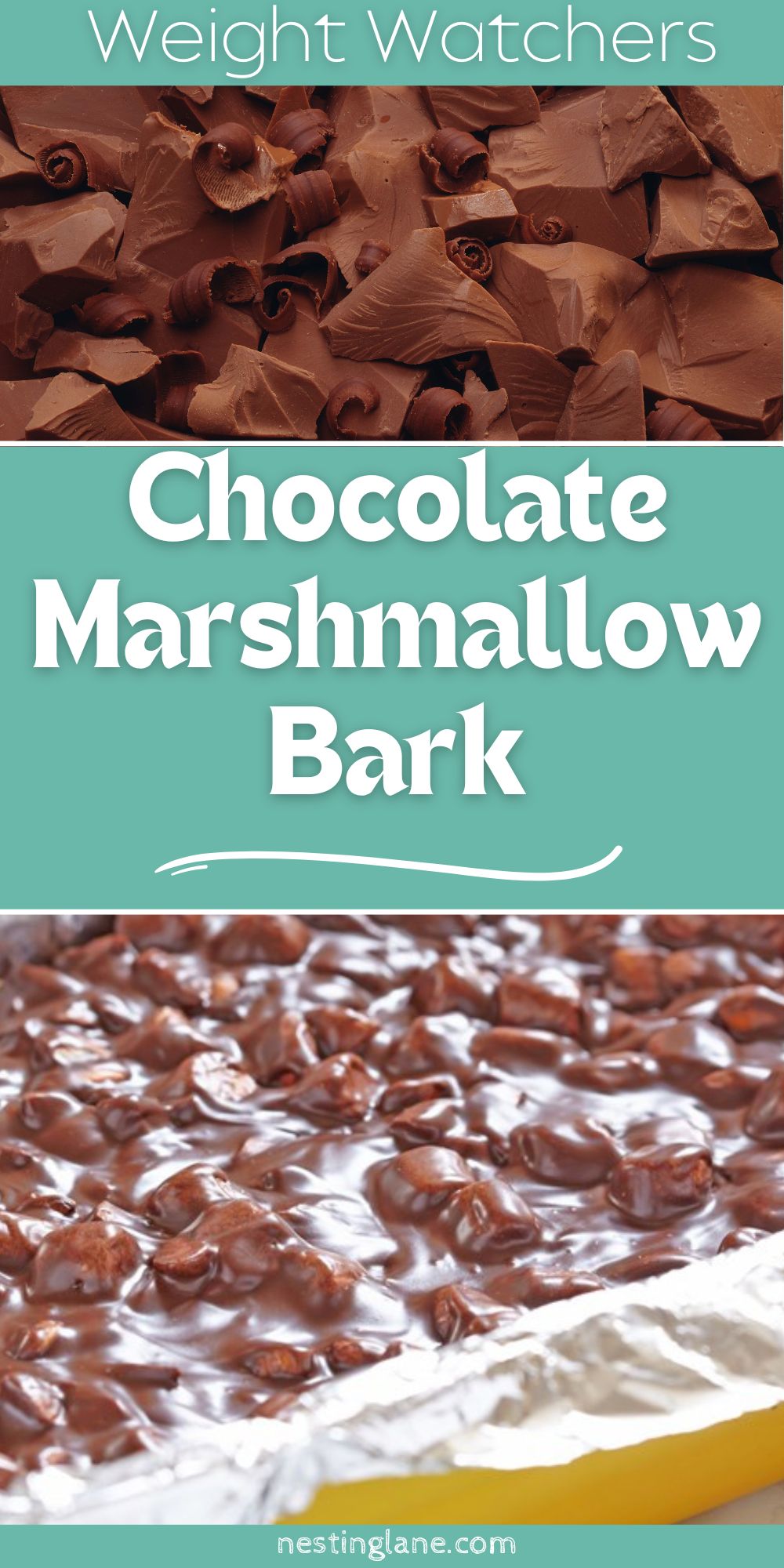 Chocolate Marshmallow Bark graphic.