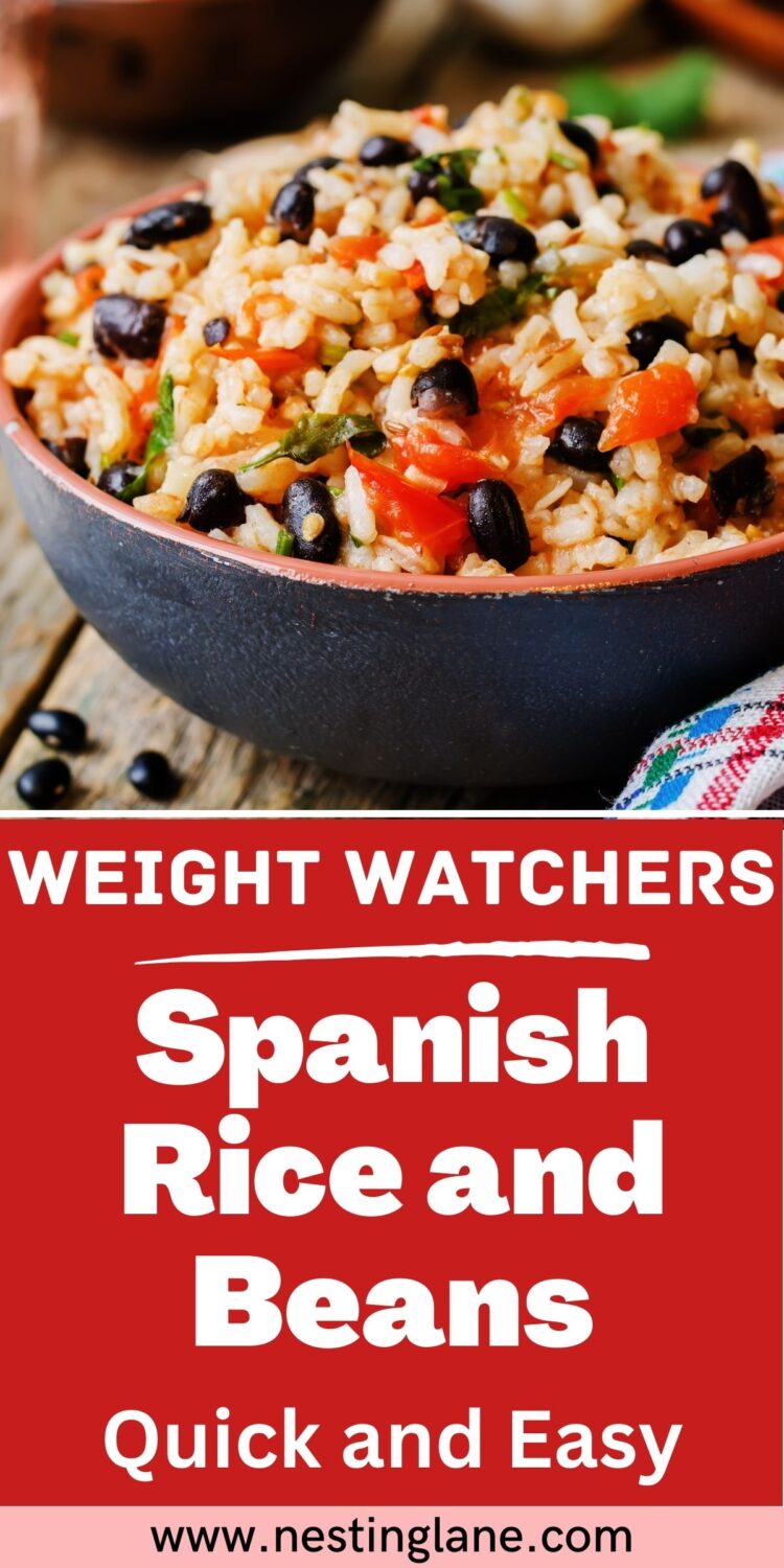 Weight Watchers Spanish Rice and Beans (Quick and Easy)