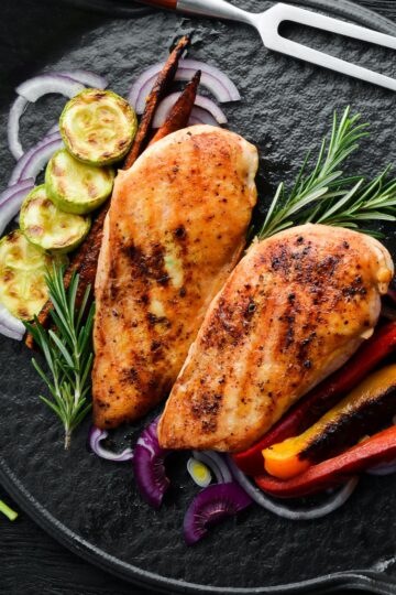 Grilled Lemon And Herb Chicken Breast