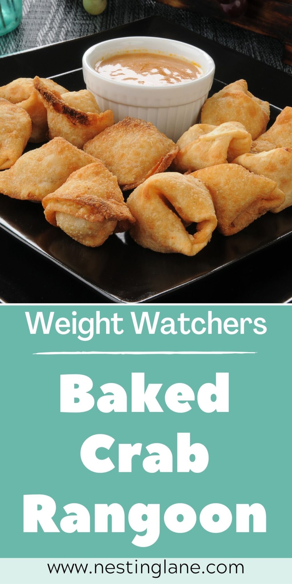 Weight Watchers Crab Rangoon (Baked) Nesting Lane