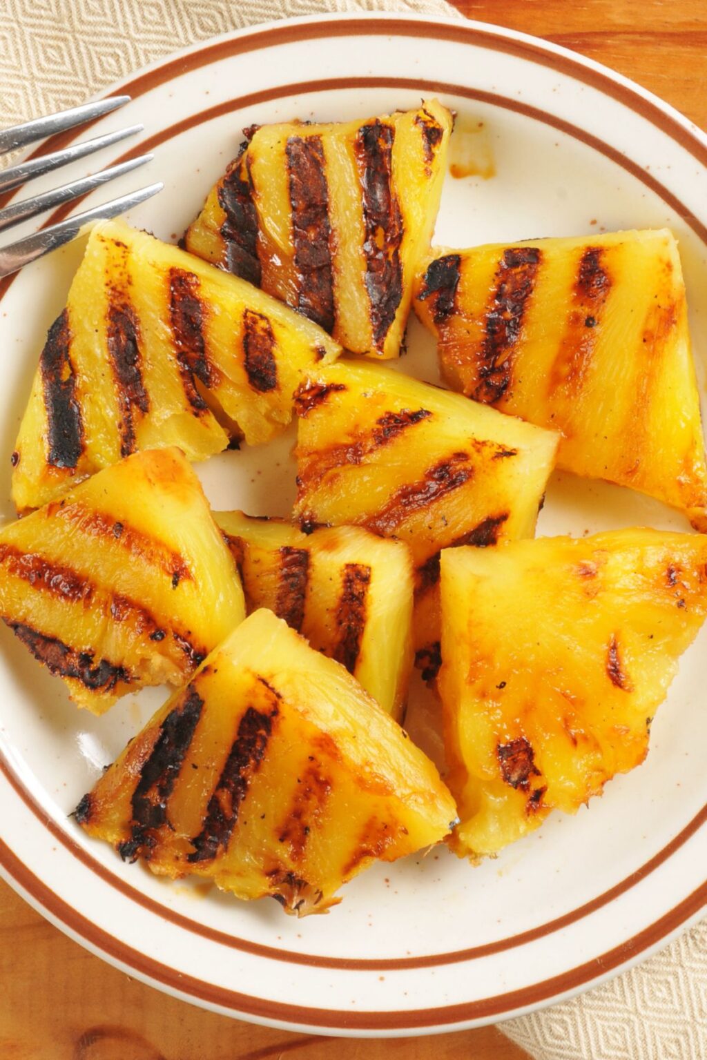 Weight Watchers Grilled Spiced Pineapple Nesting Lane