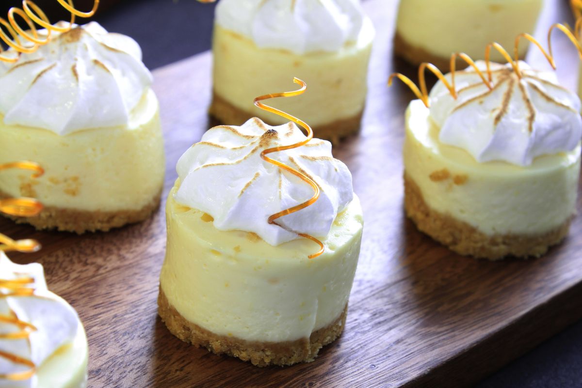 Weight Watchers Key Lime Bliss Cheesecake Bites on a rustic surface.