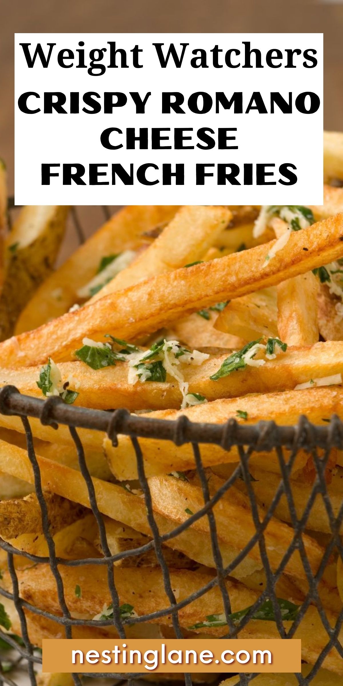 Weight Watchers Crispy Romano Cheese French Fries Graphic