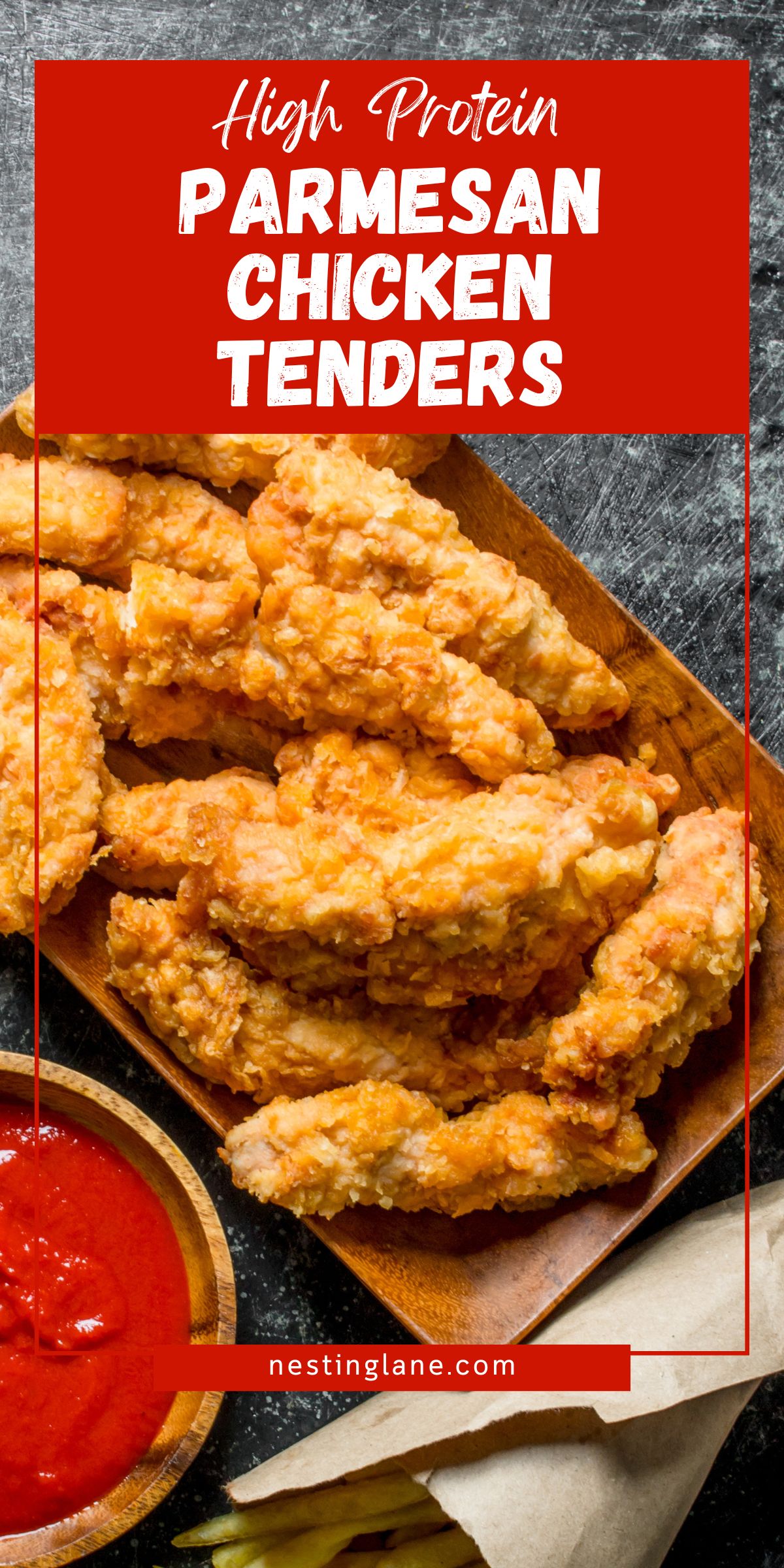Parmesan Chicken Tenders graphic.