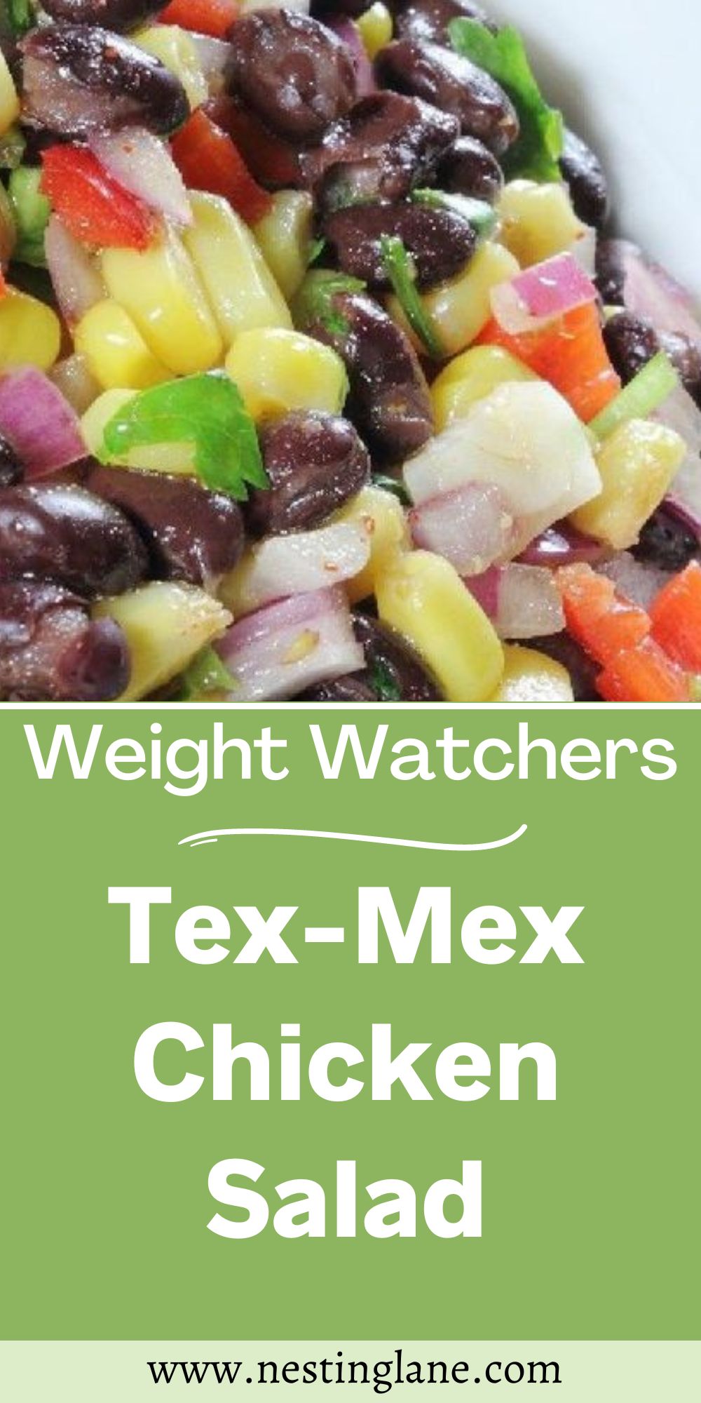 Tex-Mex Chicken Salad graphic.