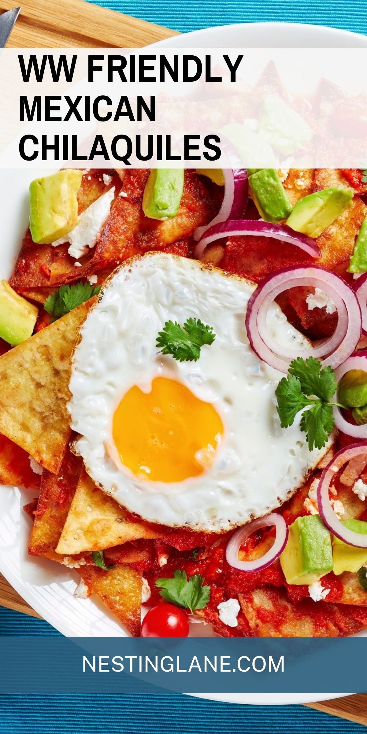Mexican Chilaquiles graphic.