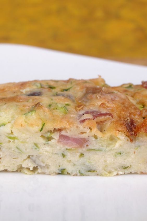 Potato Breakfast Casserole on a white plate.