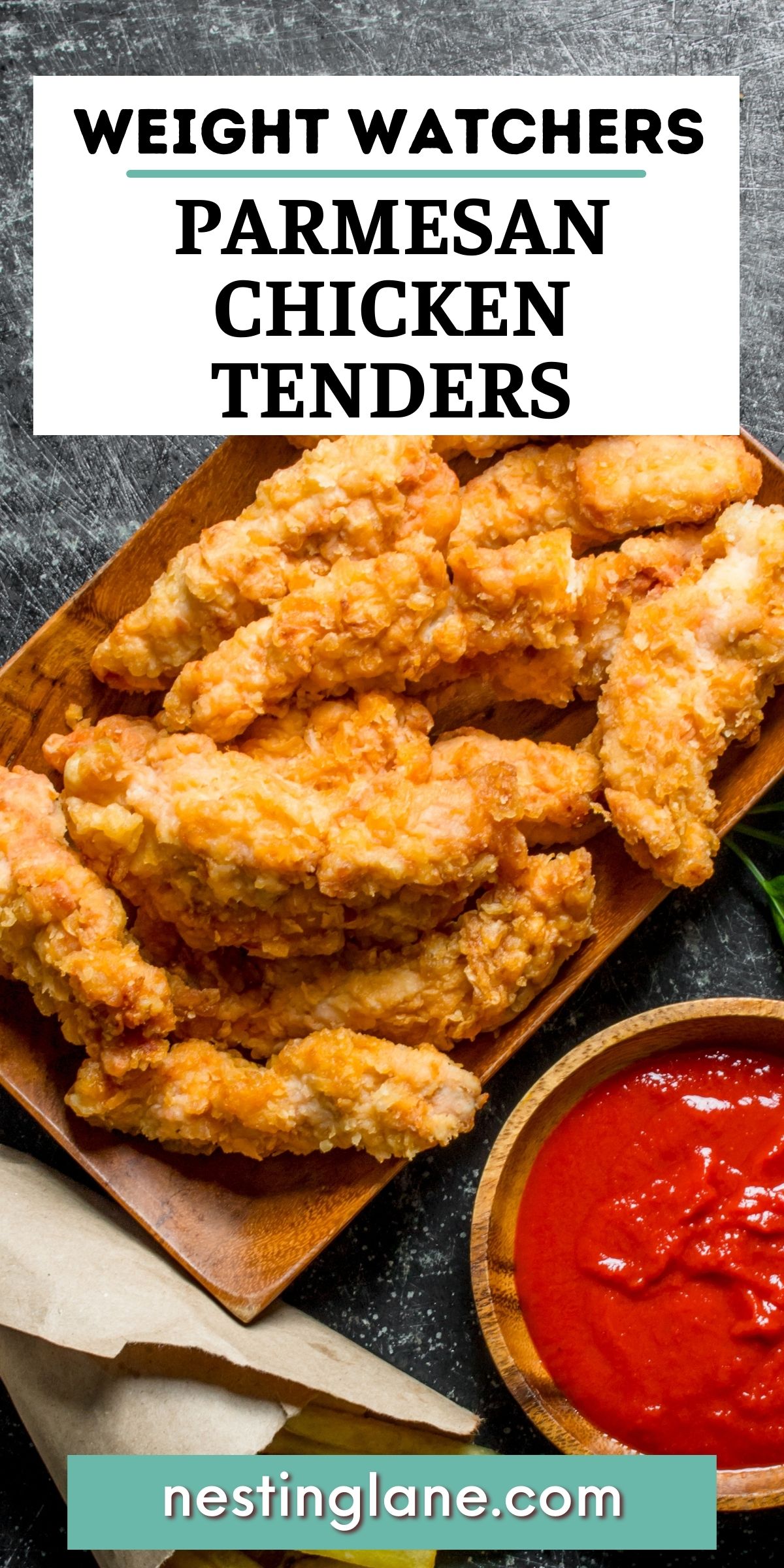 Parmesan Chicken Tenders graphic.
