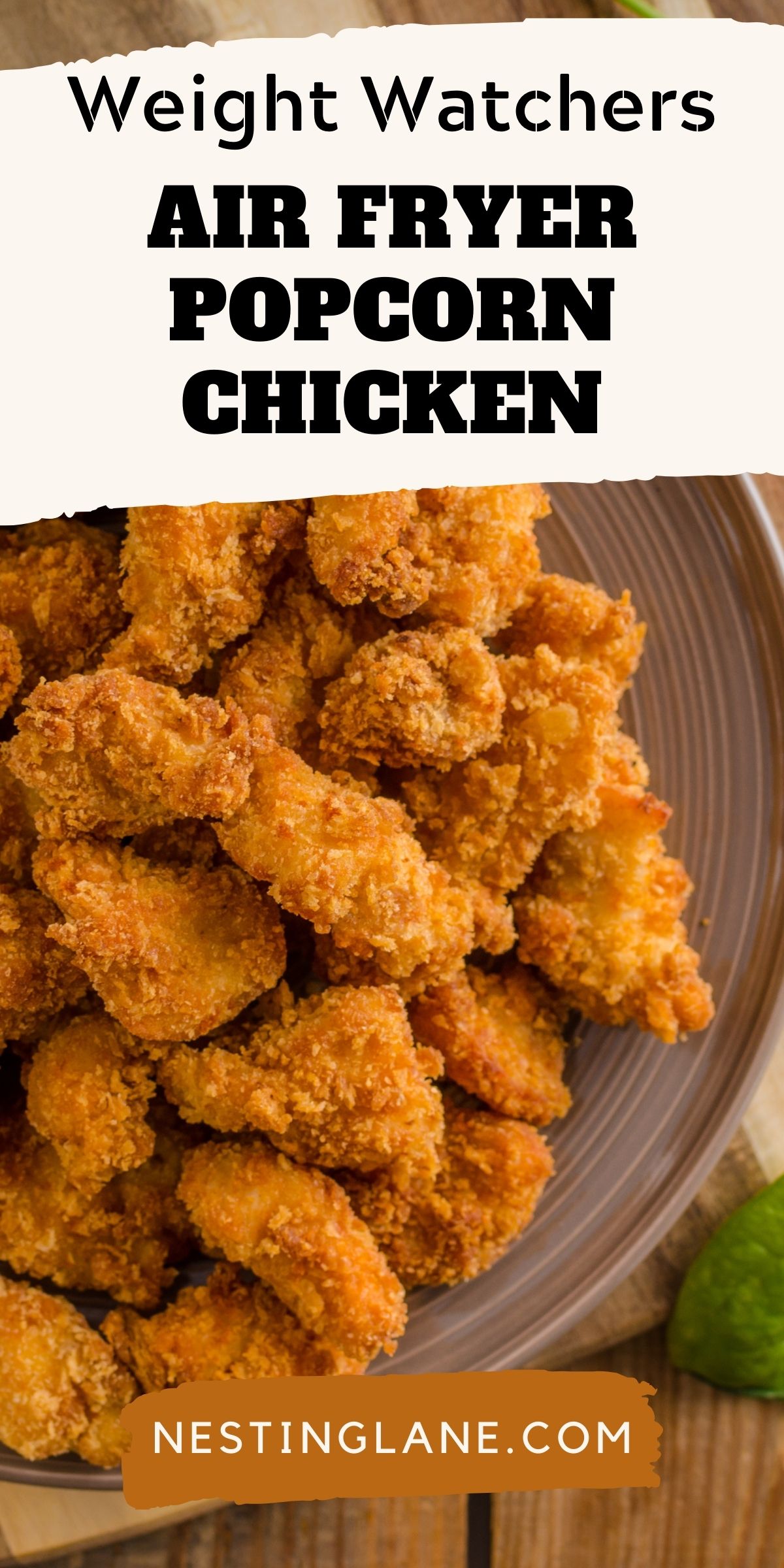 Popcorn Chicken graphic.