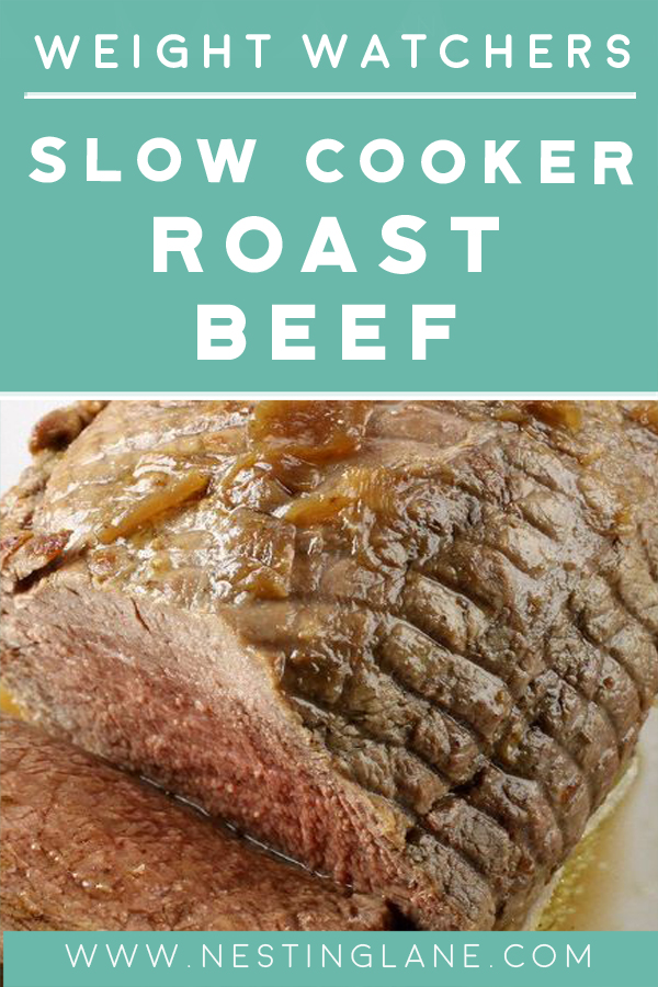 Slow Cooker Roast Beef graphic.