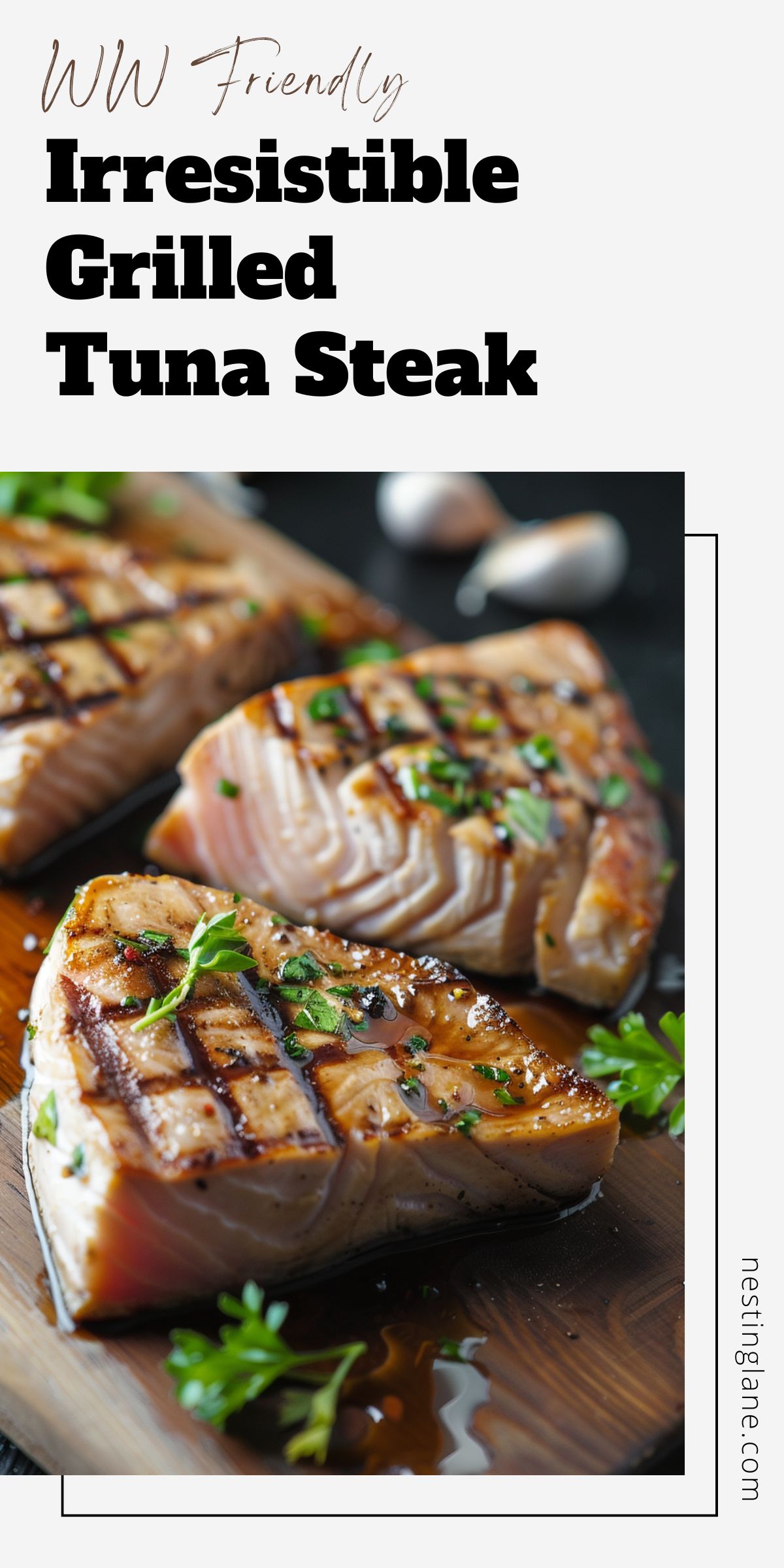 Grilled Tuna Steaks Perfect for Any Cookout graphic.