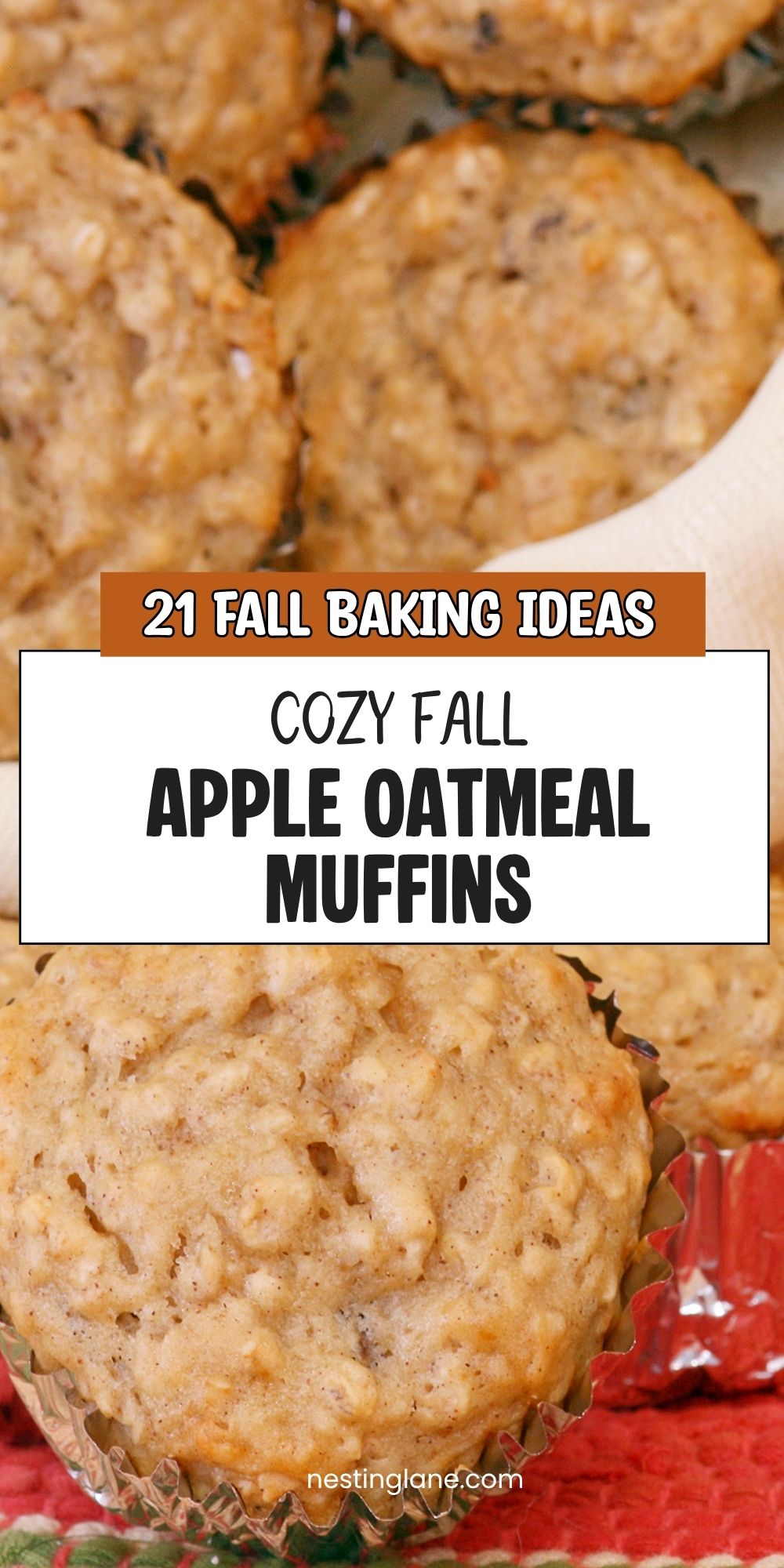 Apple Oatmeal Muffins graphic.