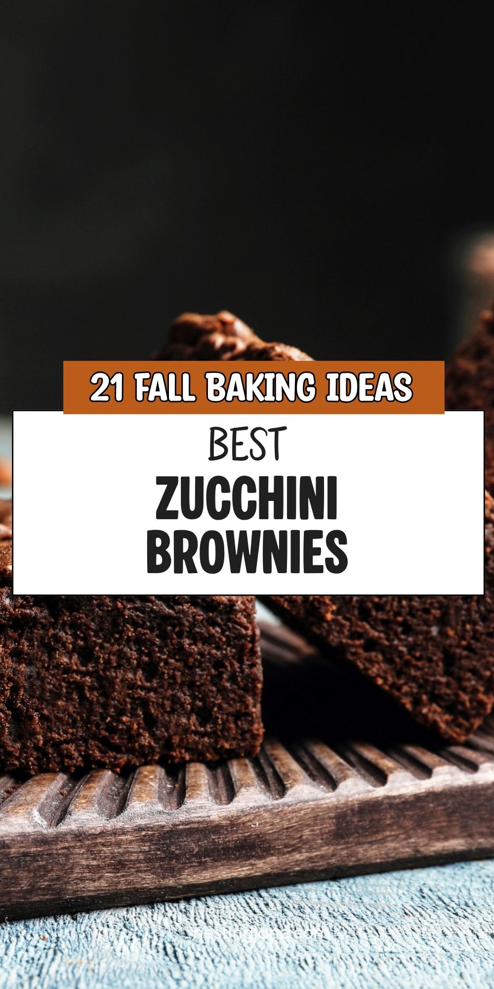 Zucchini Brownies graphic.