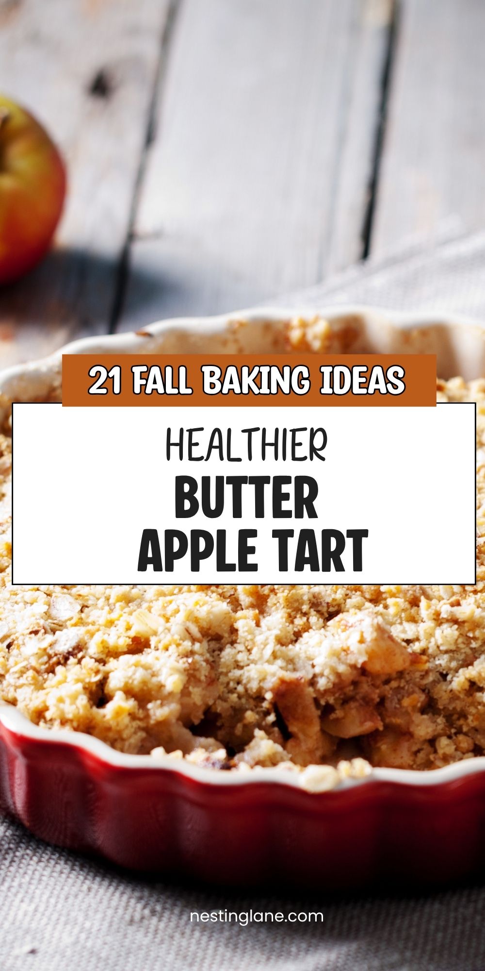 Buttery Apple Tart That’s WW-Friendly graphic.