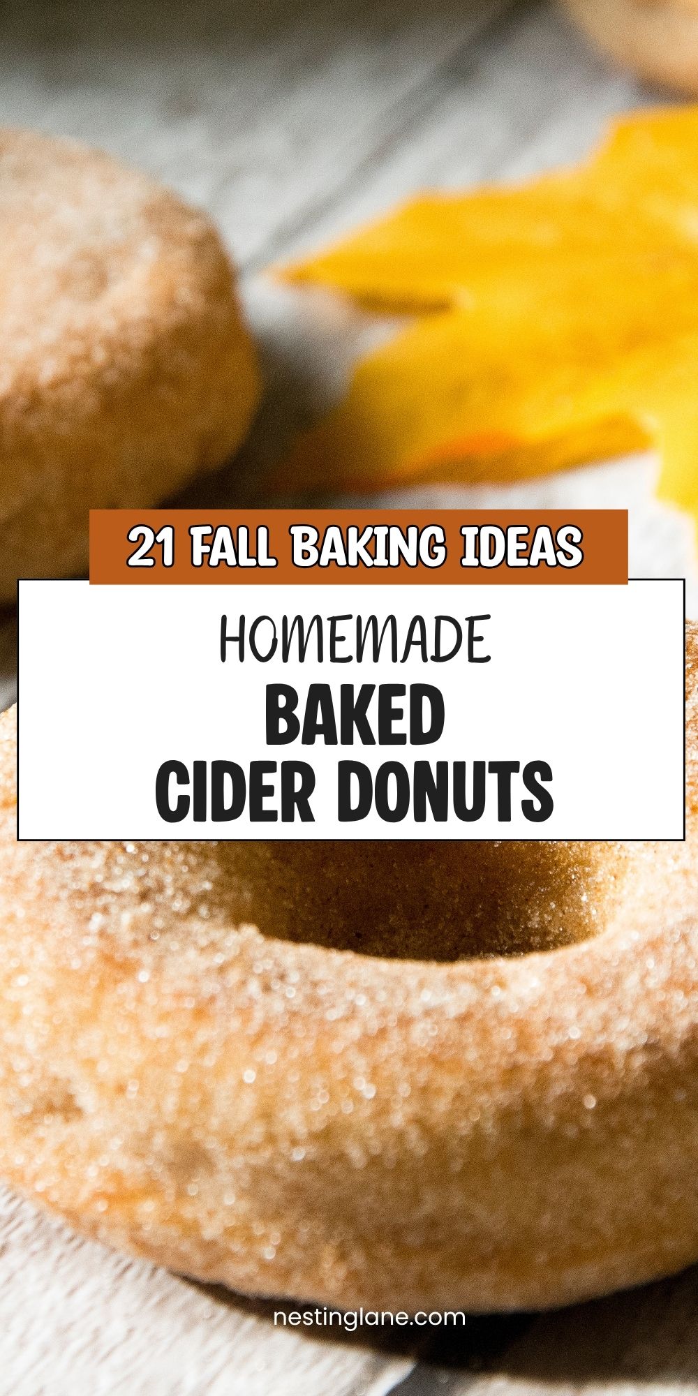 Baked Cider Donuts graphic.